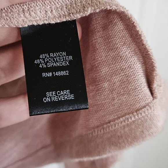 Torrid Super Soft Plush Heather Pink Open Front Draped Cardigan Sweater Size 1X - Picture 9 of 9